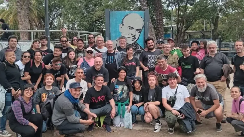 grupo de caminantes ruta de Sumo